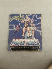 Album Figurine Master Of The Universe, 1983 Con Poster Ed Inserto - Non Completo