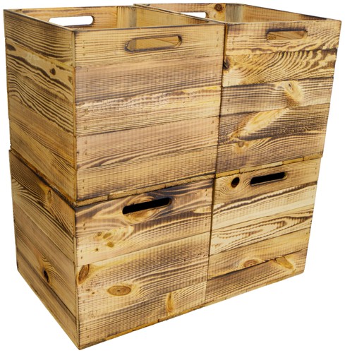 Cassetta della frutta fiammata