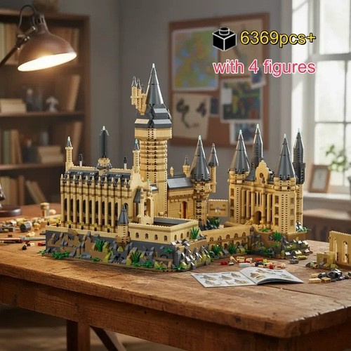 Castello hogwarts magico set - castello,