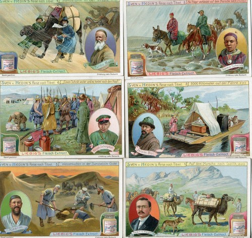 Liebig sven hedin tibet trade - liebig,