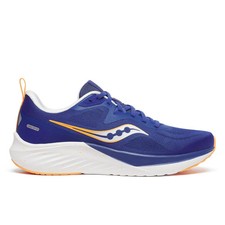 Saucony Lancer 3 Scarpe da Uomo Sportive Corsa Running Royal Blue Bianco Arancio