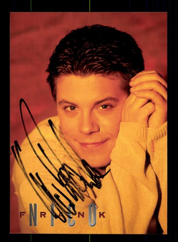 Biglietto autografo nico frank - nico,