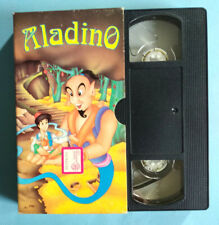 Vhs Film Ita Animazione Aladino Ti Racconto Tante Fiabe Videocassetta (V149)