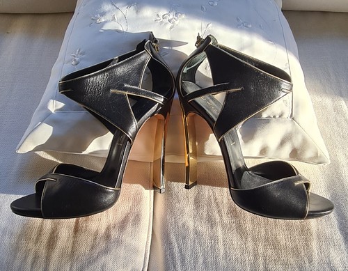 Sandali casadei nero oro - sandali, 38