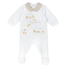 Tutina Chicco unisex bianca