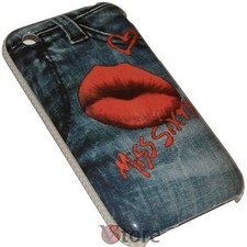 Cover Custodia Per iPhone 3GS 3G I Love Italia rigida