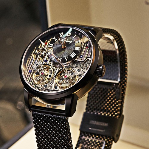 Watch double tourbillon - watch,