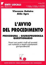 L'avvio del procedimento