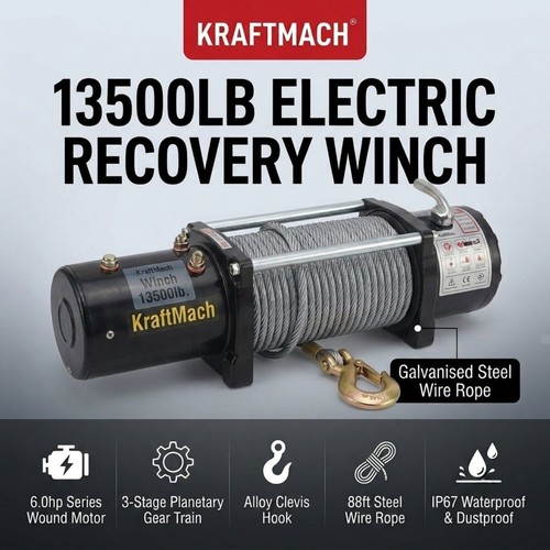 Kraftmach 13500lb argano - kraftmach,
