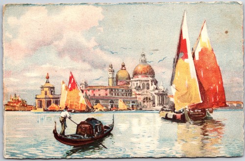 Cartolina venezia italia - venezia,