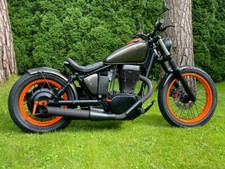 Parafango acciaio Bobber