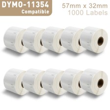 10 etichette compatte a Dymo