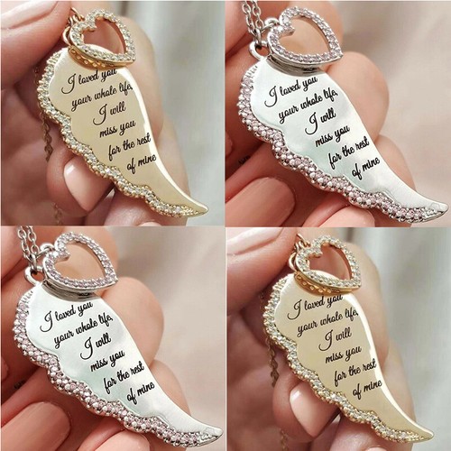 Collana con ciondolo amore - , ali