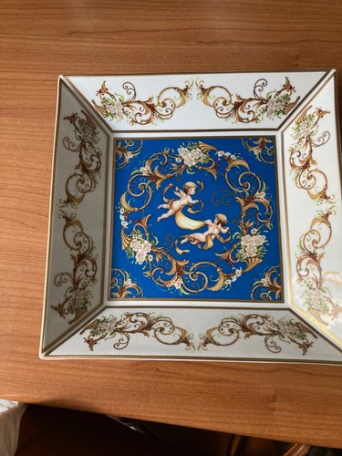 Vassoio ceramica decorato - vassoio,