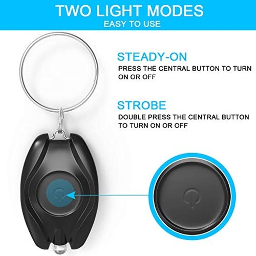 Mini torcia portachiavi led - portachiavi,