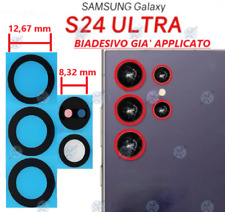 VETRINO VETRO FOTOCAMERA CAMERA POSTERIORE x SAMSUNG S24 ULTRA+ BIADESIVO