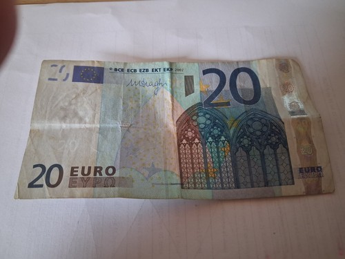 Billet euros 2002 - billet,