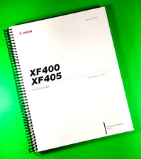 Owners Manual for Canon XF400