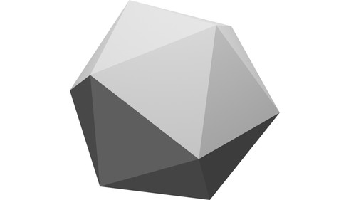 Dado d20 vuoto - d20,