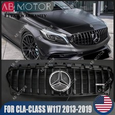 Black Front Grille W/LED For