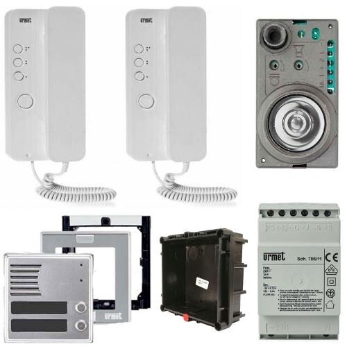 Urmet kit citofono bifamiliare - urmet,