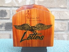 PORTA LETTERE VINTAGE IN LEGNO