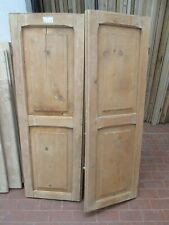 COPPIA VECCHI SCURI DI FINESTRA  40 X 117 cm