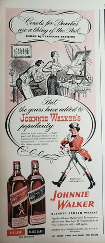 Lot vintage 1945 johnnie - ,