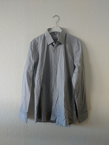 Olymp camicia uomo grigia