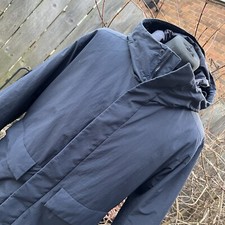 Uniqlo Water Fowl Piume e Piumino Parka Utility Giacca Cappotto con Cappuccio M Medium