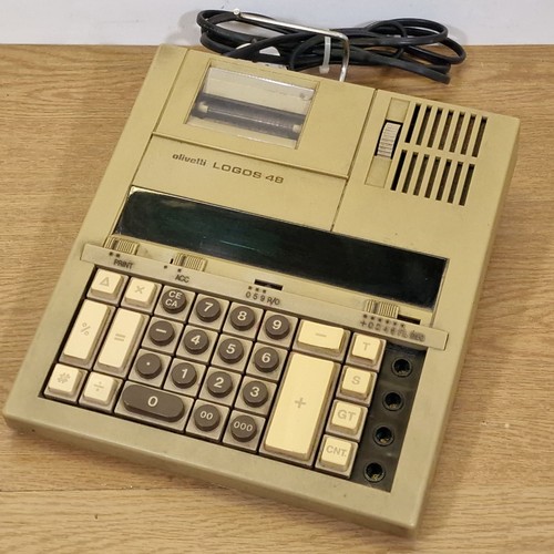 Vintage calculator olivetti - vintage,
