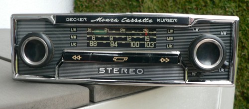 Becker monza cassetta corriere - becker,