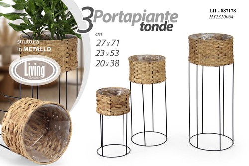 Alzata porta pianta vaso - alzata,