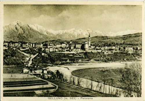 Belluno panorama piave - belluno,