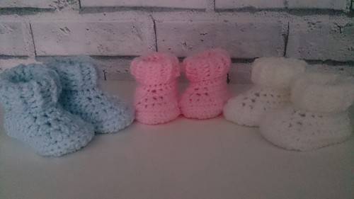 Scarpe all uncinetto bambino - , all'uncinetto