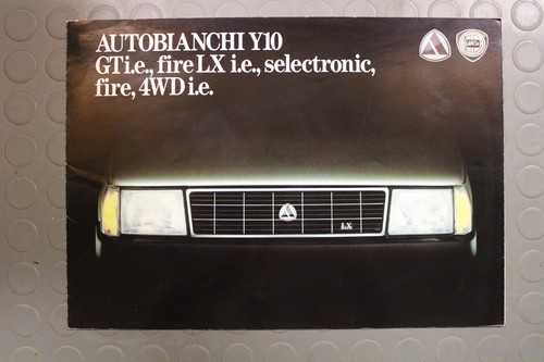 Depliant lancia autobianchi - depliant,