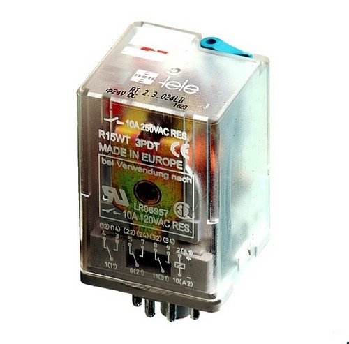Relè 24v bobina tele - relè, 24v/dc