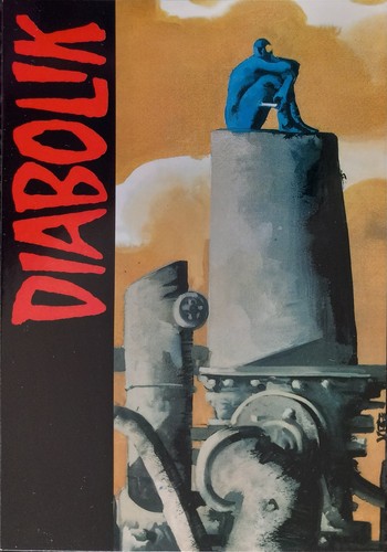 Cartolina diabolik eva kant - diabolik,