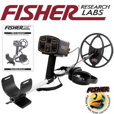 Metal detector Fisher 1280X con bobina di ricerca concentrica da 10" e garanzia 2 anni