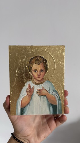 Icona gesù bambino - bambino, quadro