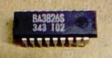 ROHM BA3826S DIP-18 Filtro
