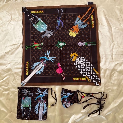 Louis vuitton sciarpa bandana - louis,