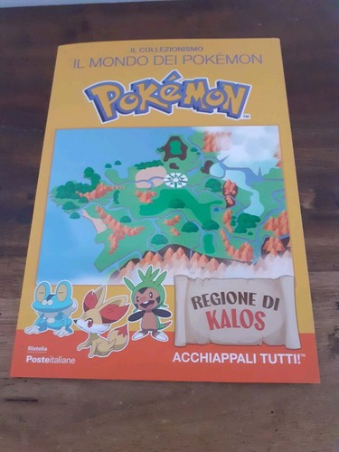 Mondo dei pokemon - mondo, filatelia
