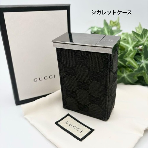Gucci portasigarette in - gg,