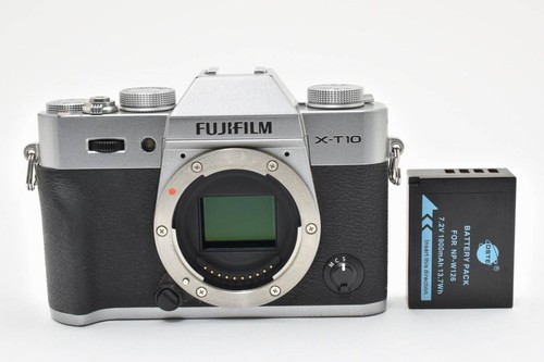 Fujifilm t10 corpo - x-t10, argento