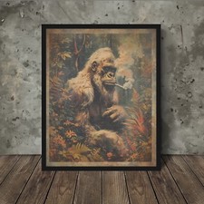 SASQUATCH CANNABIS SMOKE Wall