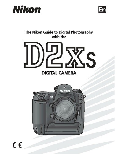 Nikon d2xs manuale - d2xs,