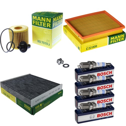 Mann controllo set candele - mann,