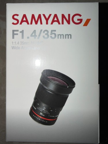 Samyang f1111006101 35mm - 35mm, f/1.4
