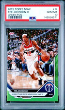 PSA 10 Tre Johnson RC 2025-26